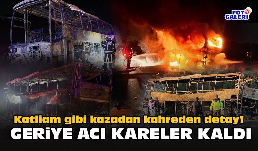Katliam gibi kazadan kahreden detay! Geriye acı kareler kaldı
