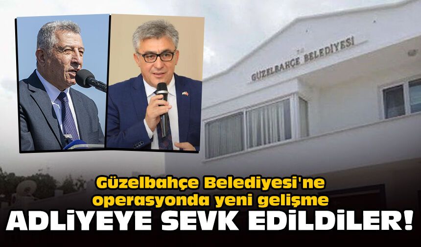 Güzelbahçe Belediyesi'ne operasyonda yeni gelişme: Adliyeye sevk edildiler!