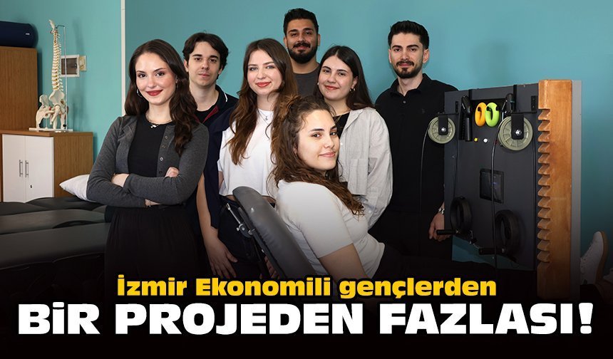 İzmir Ekonomili gençlerden bir projeden fazlası!