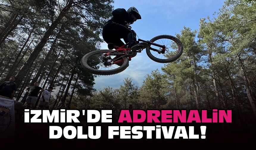 İzmir'de adrenalin dolu festival: Yeni parkura büyük ilgi!