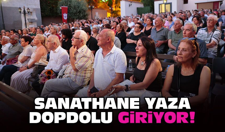 Sanathane yaza dopdolu giriyor