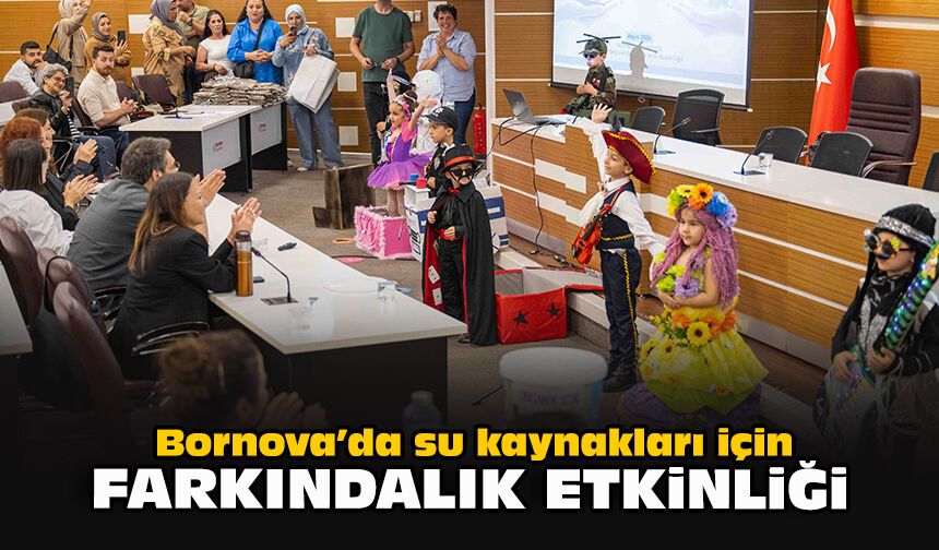 Bornova’da su kaynakları için farkındalık etkinliği!