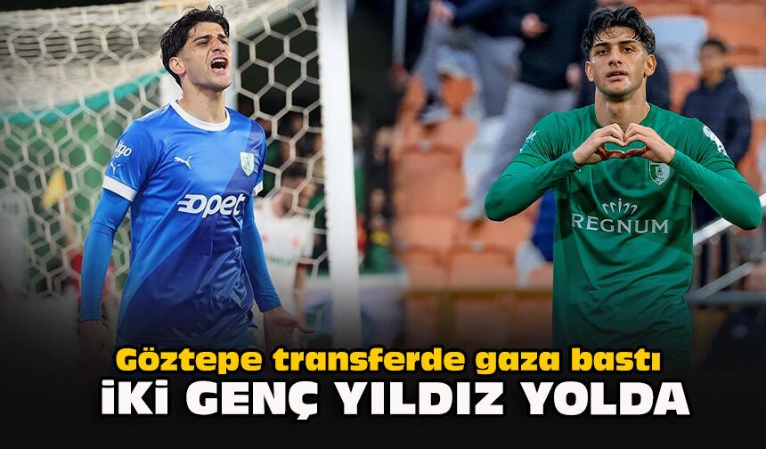 Göztepe transferde gaza bastı: İki genç yıldız yolda