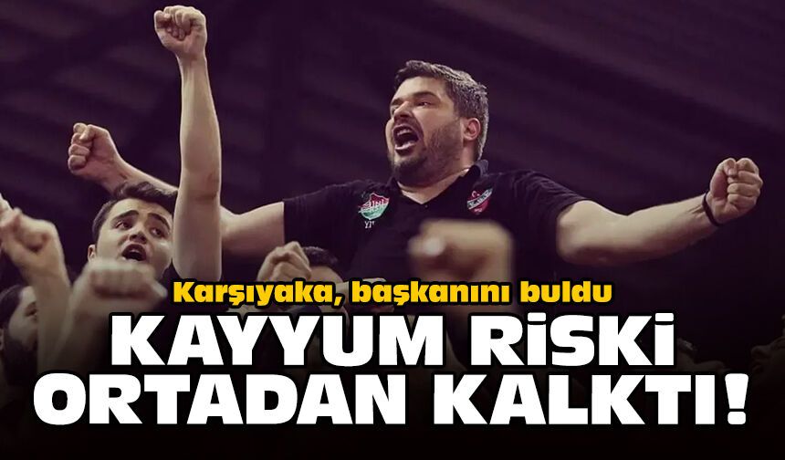 Karşıyaka, başkanını buldu: Kayyum riski ortadan kalktı