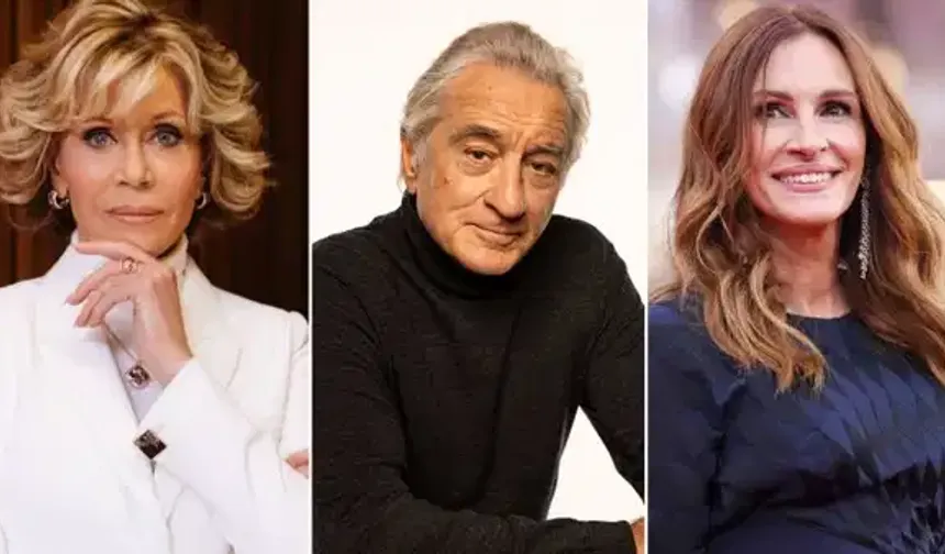 Robert De Niro, Jane Fonda ve Julia Roberts’tan Trump'a sert sözler