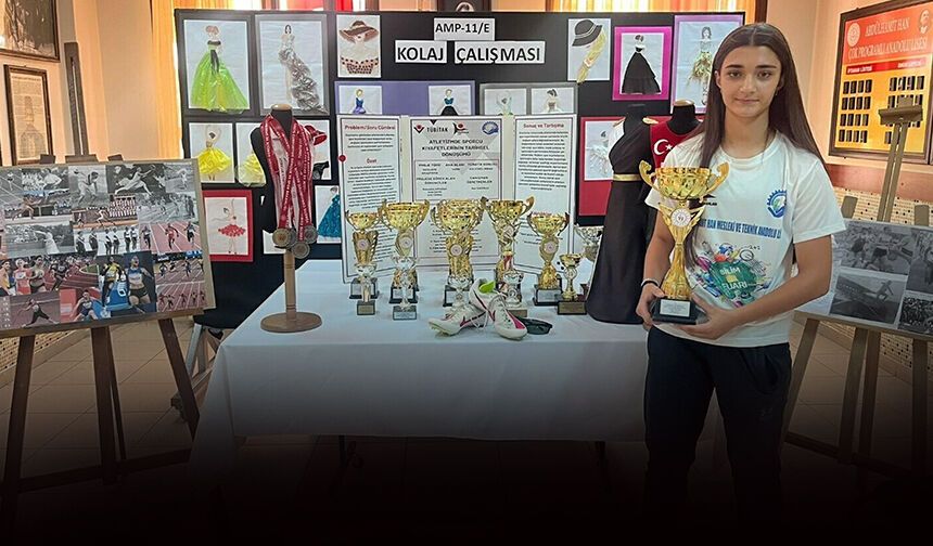 Sporun içinden gelen tasarım: Genç Azra'dan ilham veren proje!