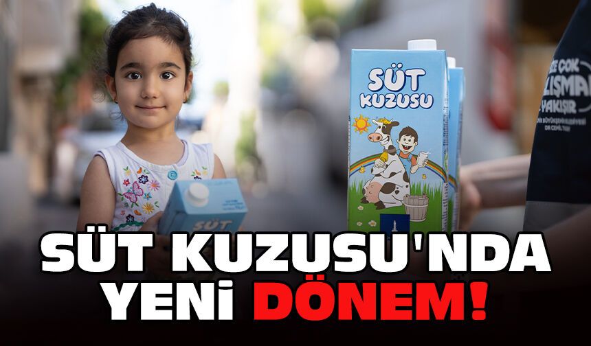 Süt Kuzusu'nda yeni dönem: İzmir'in dört bir yanına dağıtım!