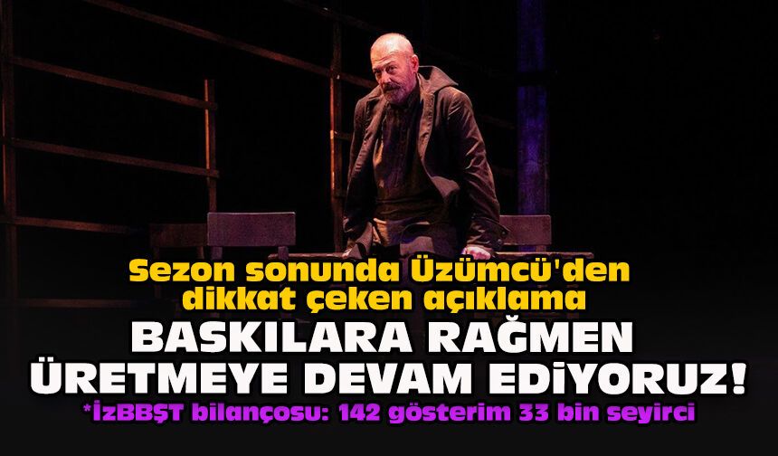 Sezon sonunda Üzümcü'den dikkat çeken açıklama: "Baskılara rağmen üretmeye devam ediyoruz!"