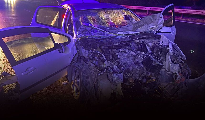 Aydın-İzmir Otoyolu'nda can pazarı: 1 ölü, 3 yaralı!