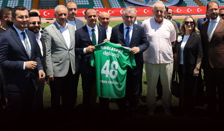 Bakan Bak'tan Muğlaspor'a stadyum müjdesi
