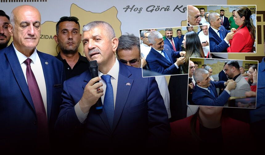 İzmir'de Mardinliler Federasyonu üyesi 278 kişi MHP'ye katıldı