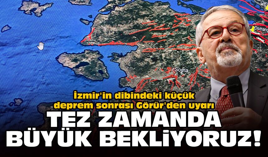 İzmir'in dibindeki küçük deprem sonrası Görür'den uyarı: Tez zamanda büyük bekliyoruz!