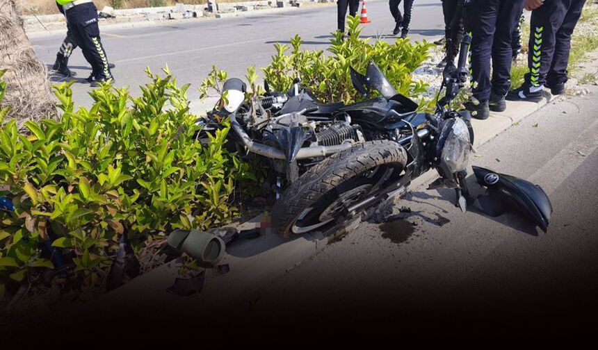 Motosiklet kazası sonu oldu: 3 çocuğu yetim kaldı!