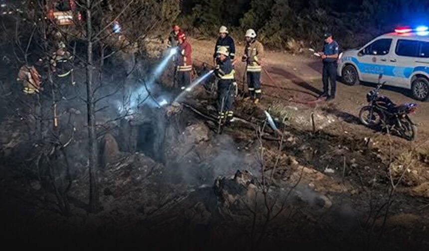 Ormanı yakan sigara izmariti çıktı: Şüpheli yakalandı