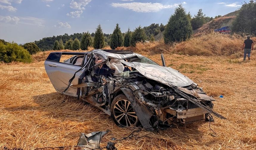 Kontrolden çıkan otomobil takla attı: Sürücü hayatını kaybetti!