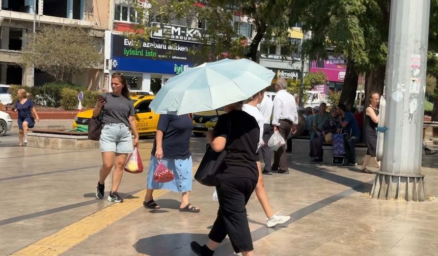 Aydın'da termometreler 40 dereceyi gösterdi