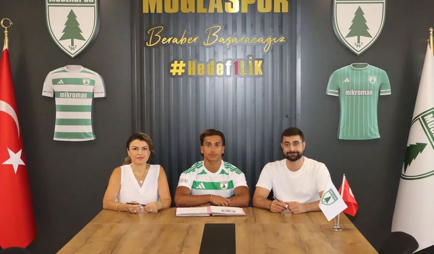 Muğlaspor'da Oğuzhan da imzayı attı
