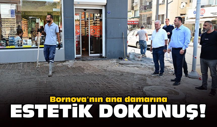 Bornova'nın ana damarına estetik dokunuş!