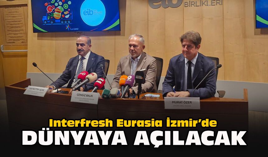 Interfresh Eurasia İzmir’de dünyaya açılacak