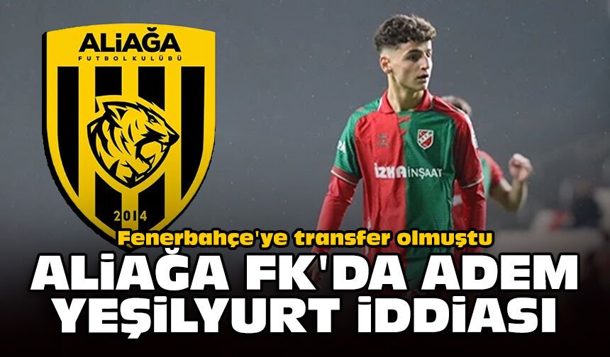 Fenerbahçe'ye transfer olmuştu: Aliağa FK'da Adem Yeşilyurt iddiası