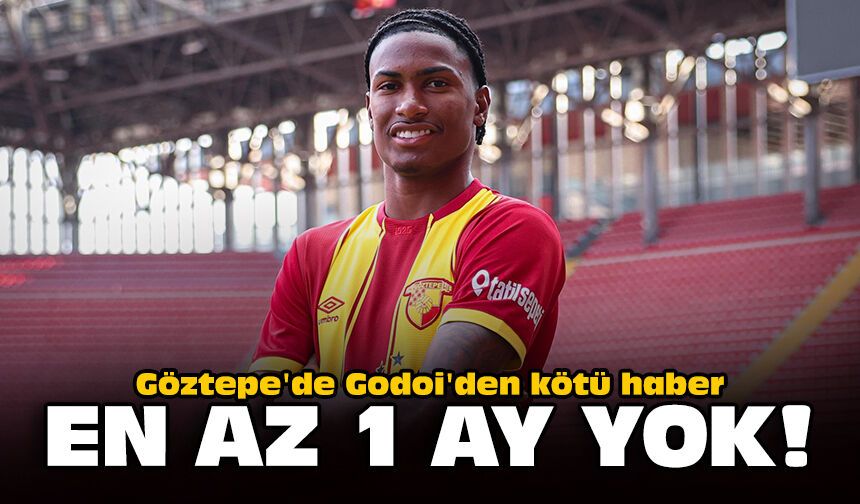 Göztepe'de Godoi'den kötü haber: En az 1 ay yok!