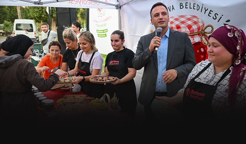 Bornova'da reçel festivali heyecanı başladı