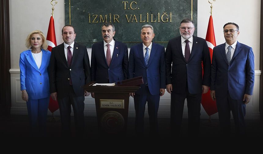 Bakan Yusuf Tekin'den İzmir’de yoğun mesai!