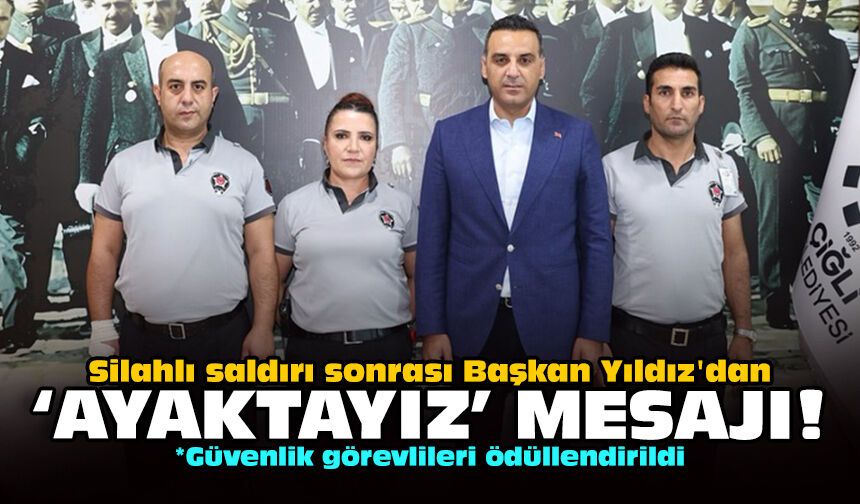 Silahlı saldırı sonrası Başkan Yıldız'dan 'ayaktayız' mesajı!