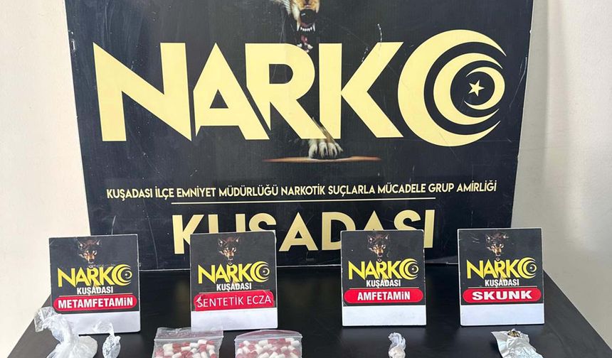 Kuşadası'nda uyuşturucu operasyonu: 2 tutuklama