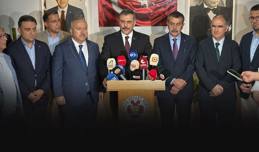 Manisa'daki saldırıyla ilgili Bakan Çiftçi’den açıklama: 3 öğrenci ameliyatta, 3’ü yoğun bakımda