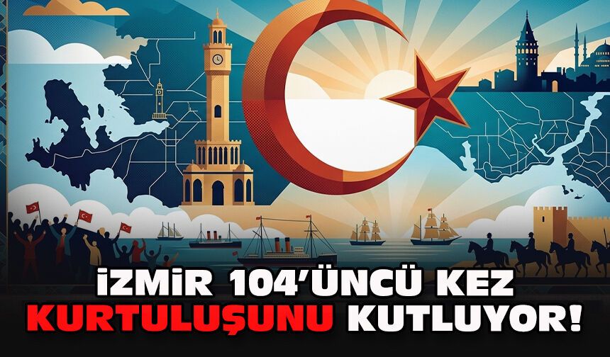 İzmir 104'üncü kez kurtuluşunu kutluyor!