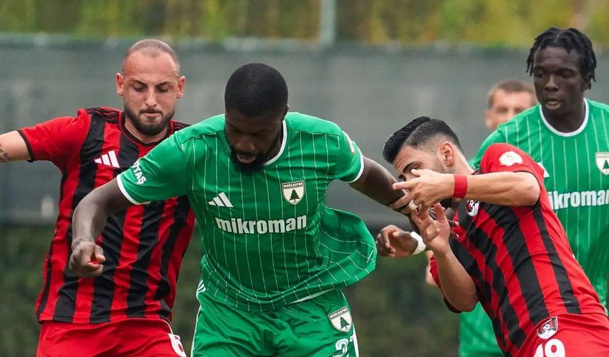 Muğlaspor'dan kötü prova