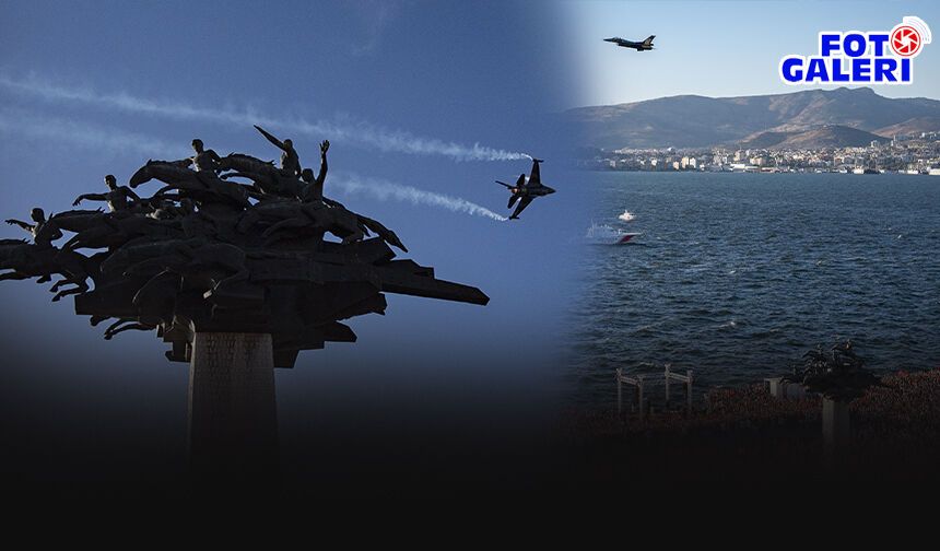 SOLOTÜRK İzmir semalarında! 9 Eylül’e özel gösteri uçuşu