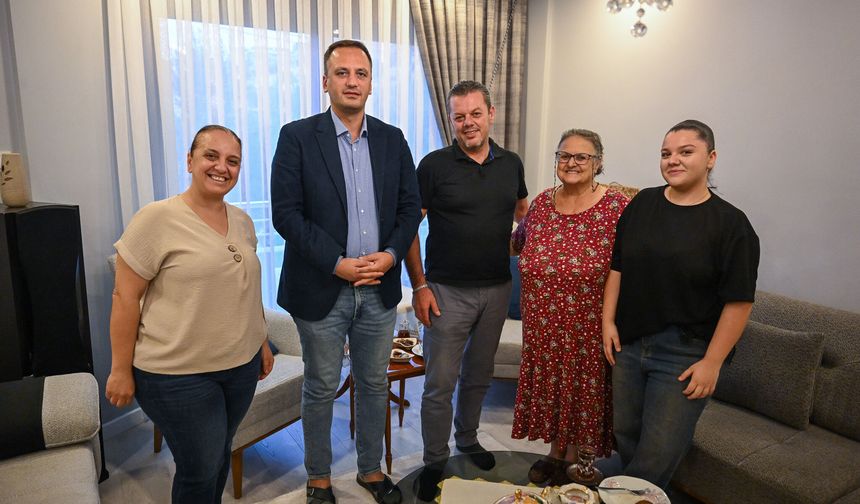 Başkan Eşki’den vefa ziyareti