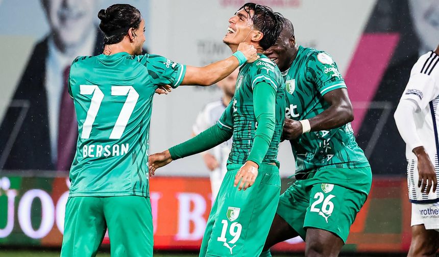 Bodrum FK'da Berkay'ın siftah sevinci
