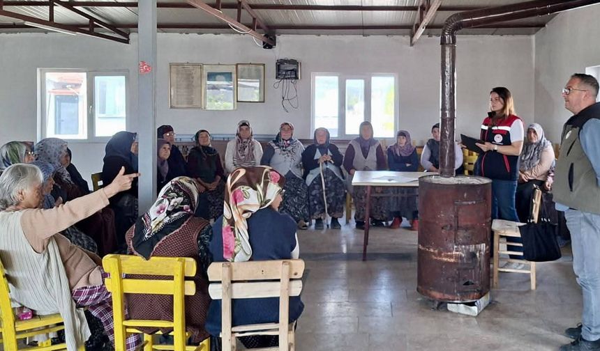Kadın çiftçilere tarım ve hayvancılık eğitimi