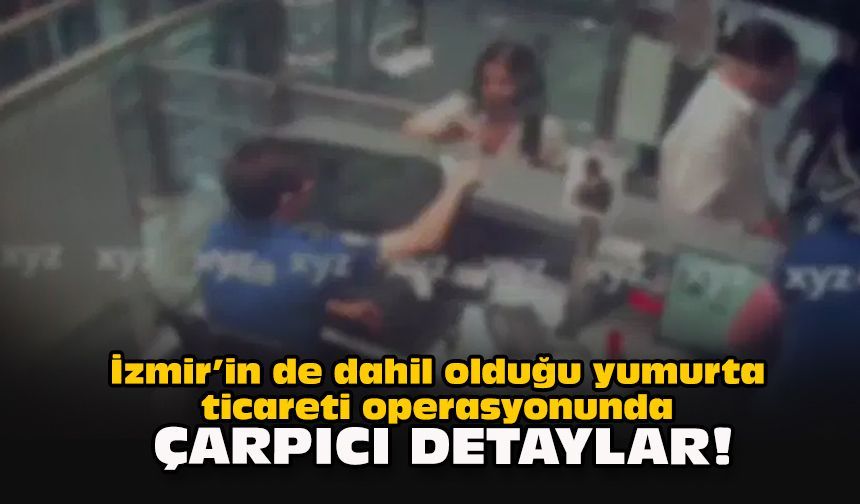 İzmir’in de dahil olduğu yumurta ticareti operasyonunda çarpıcı detaylar!