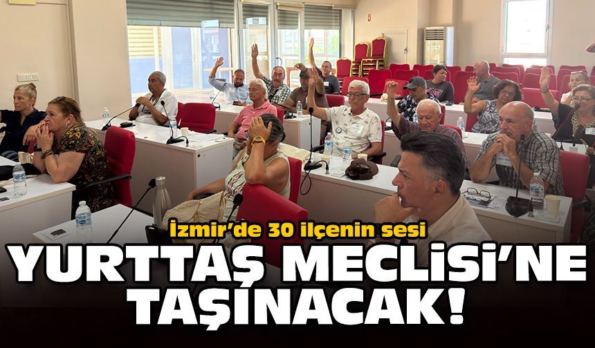 İzmir’de 30 ilçenin sesi Yurttaş Meclisi’ne taşınacak!