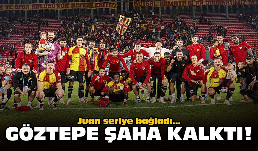 Juan seriye bağladı: Göztepe şaha kalktı!