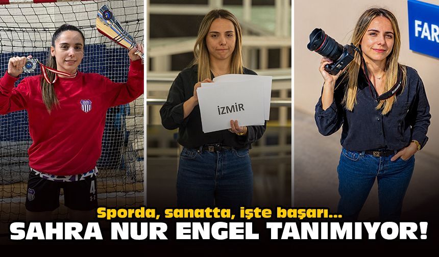 Sporda, sanatta, işte başarı: Sahra Nur engel tanımıyor!