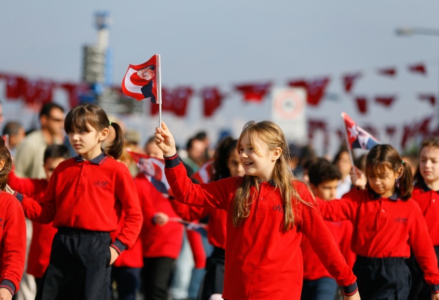 İzmir'de büyük Cumhuriyet coşkusu!