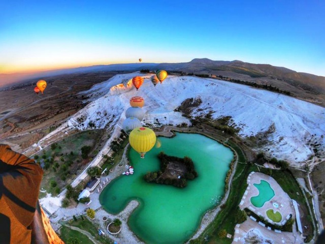 Adrenalin tutkunlarının yeni rotası Pamukkale