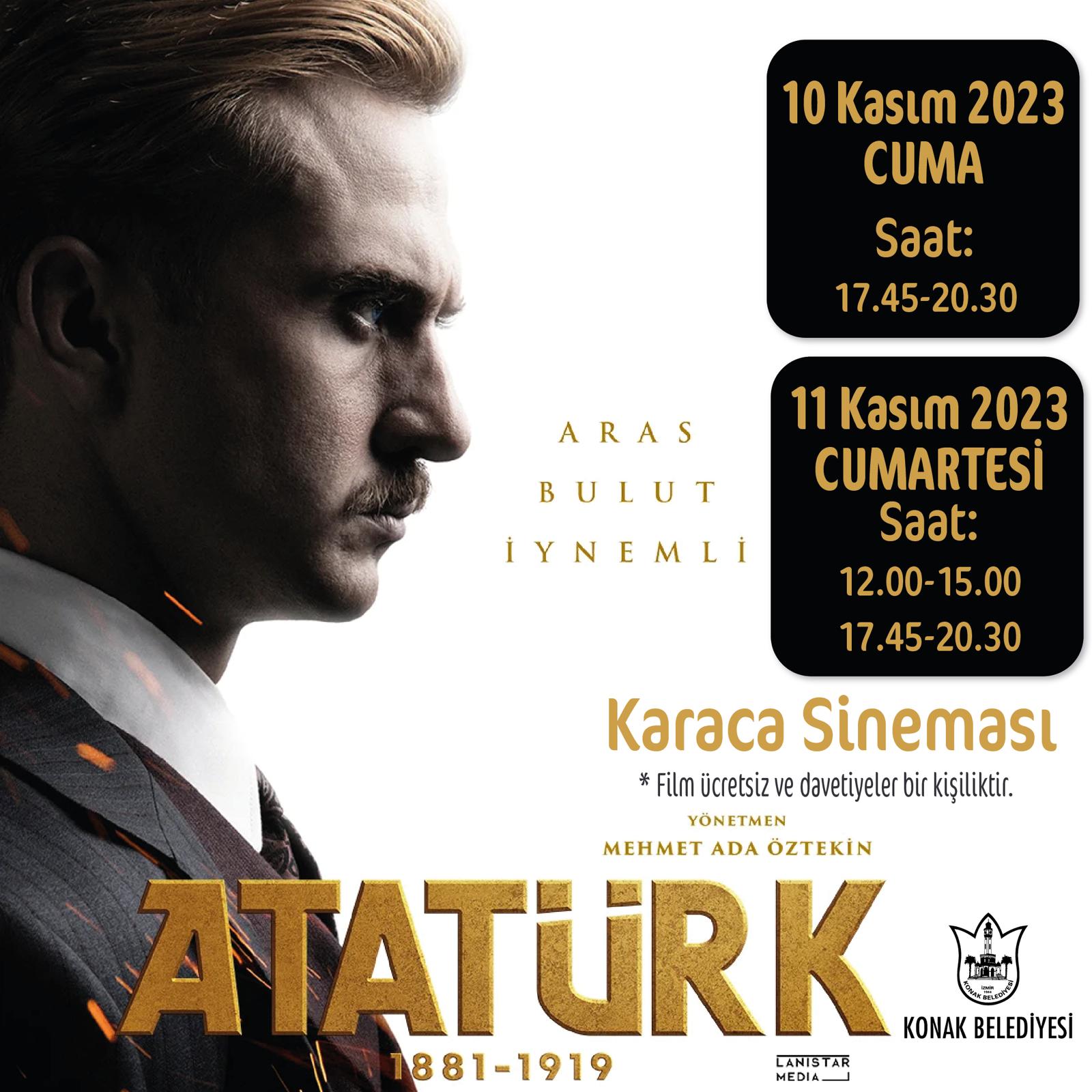 Konaklılar 10 Kasım’da ‘Atatürk’ü izleyecek (1)