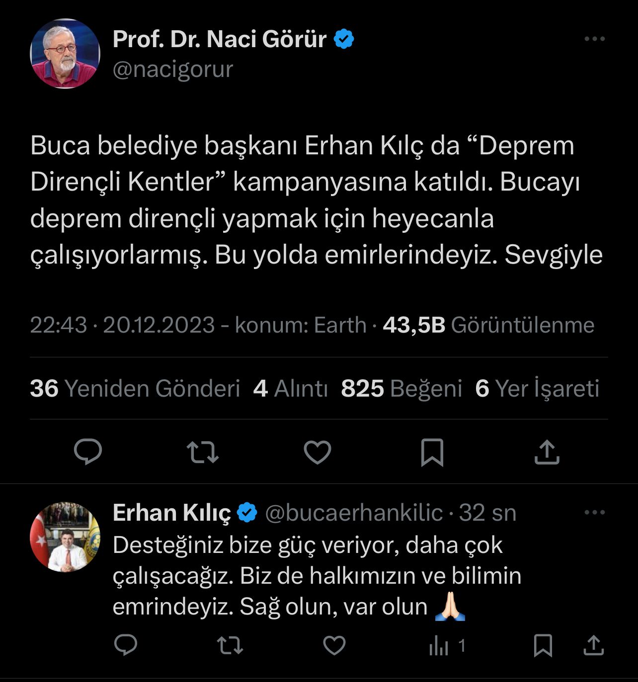 Prof. Görür’den Başkan Erhan Kılıç’a yanıt(2)