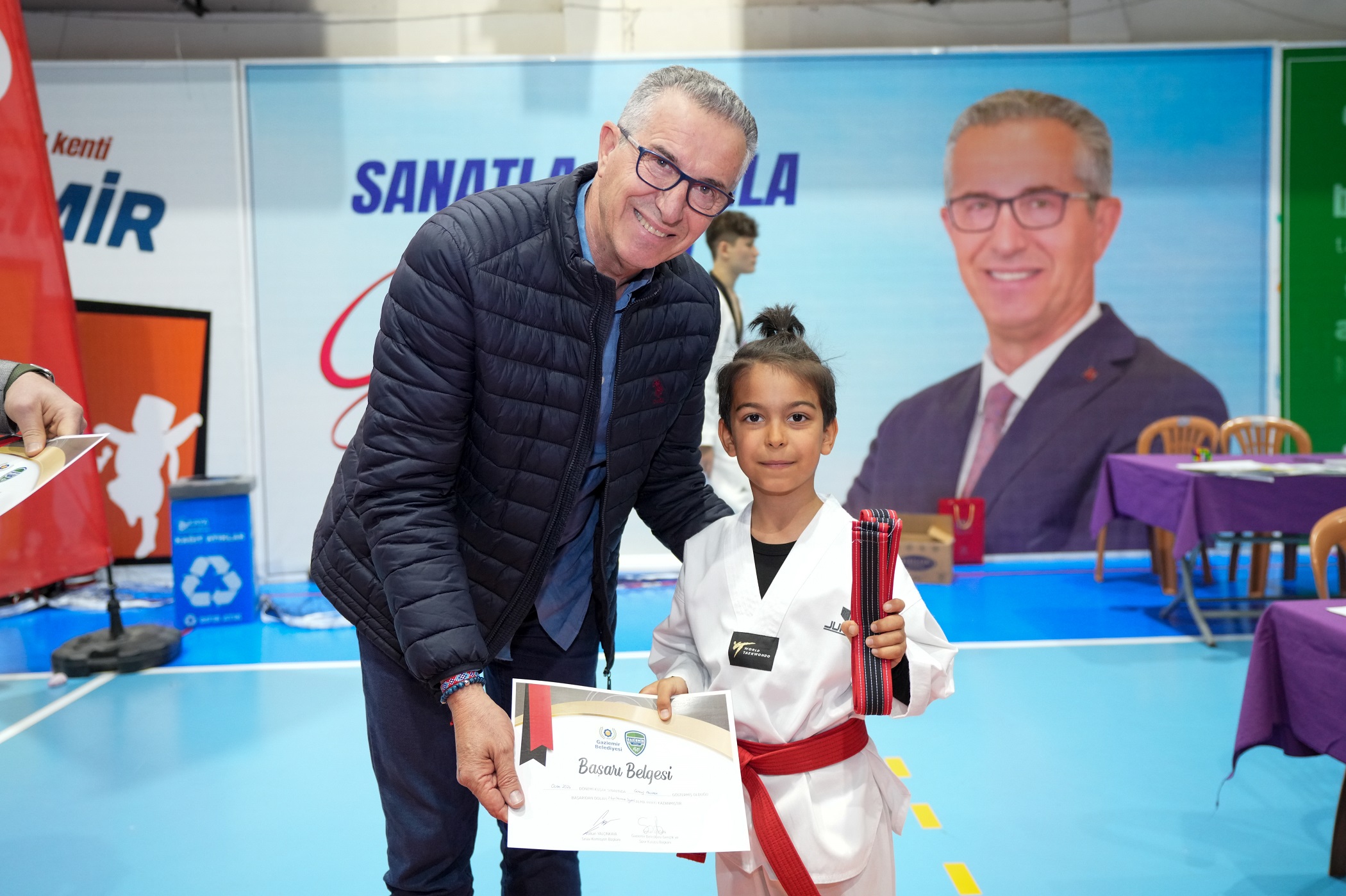Gaziemir’in Taekwondocularından Kuşak Mücadelesi (5)