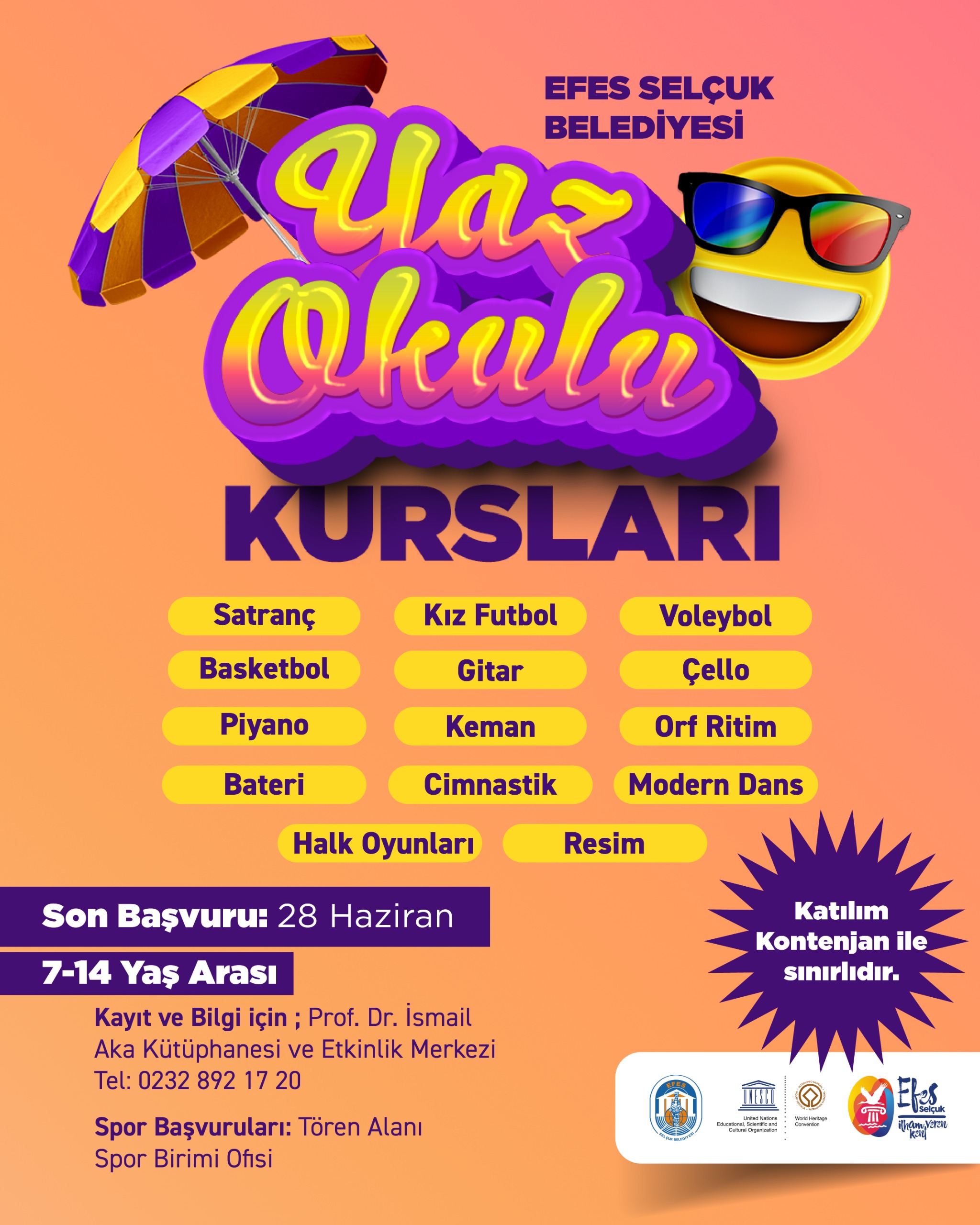 Yaz Okulu Kursları