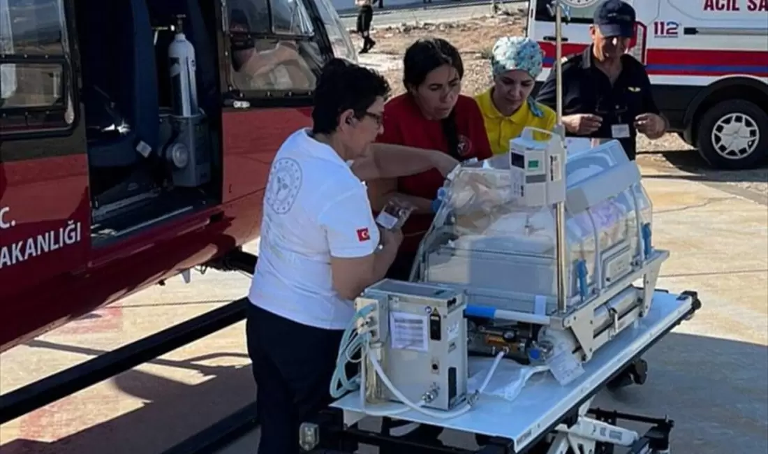 Mugladan Antalyaya Ambulans Helikopterle Bebek Seferi 1100X650