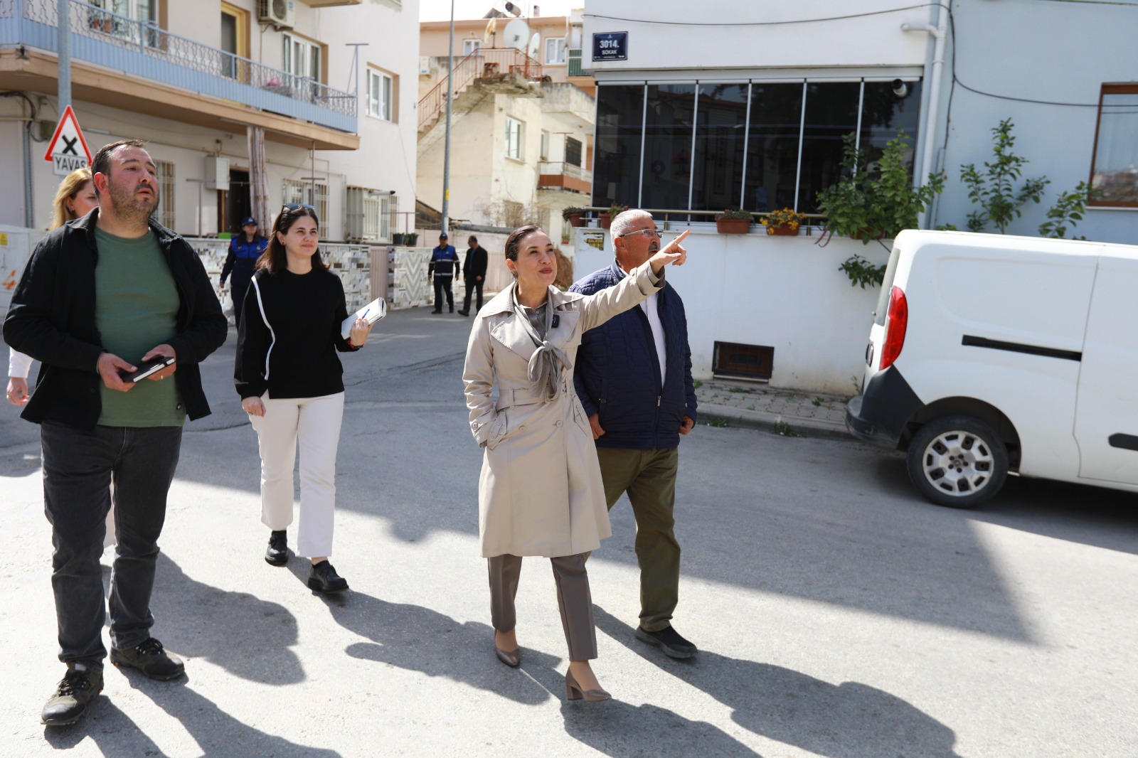 Başkan Sengel, Zafer Mahallesi̇ Turu (3)