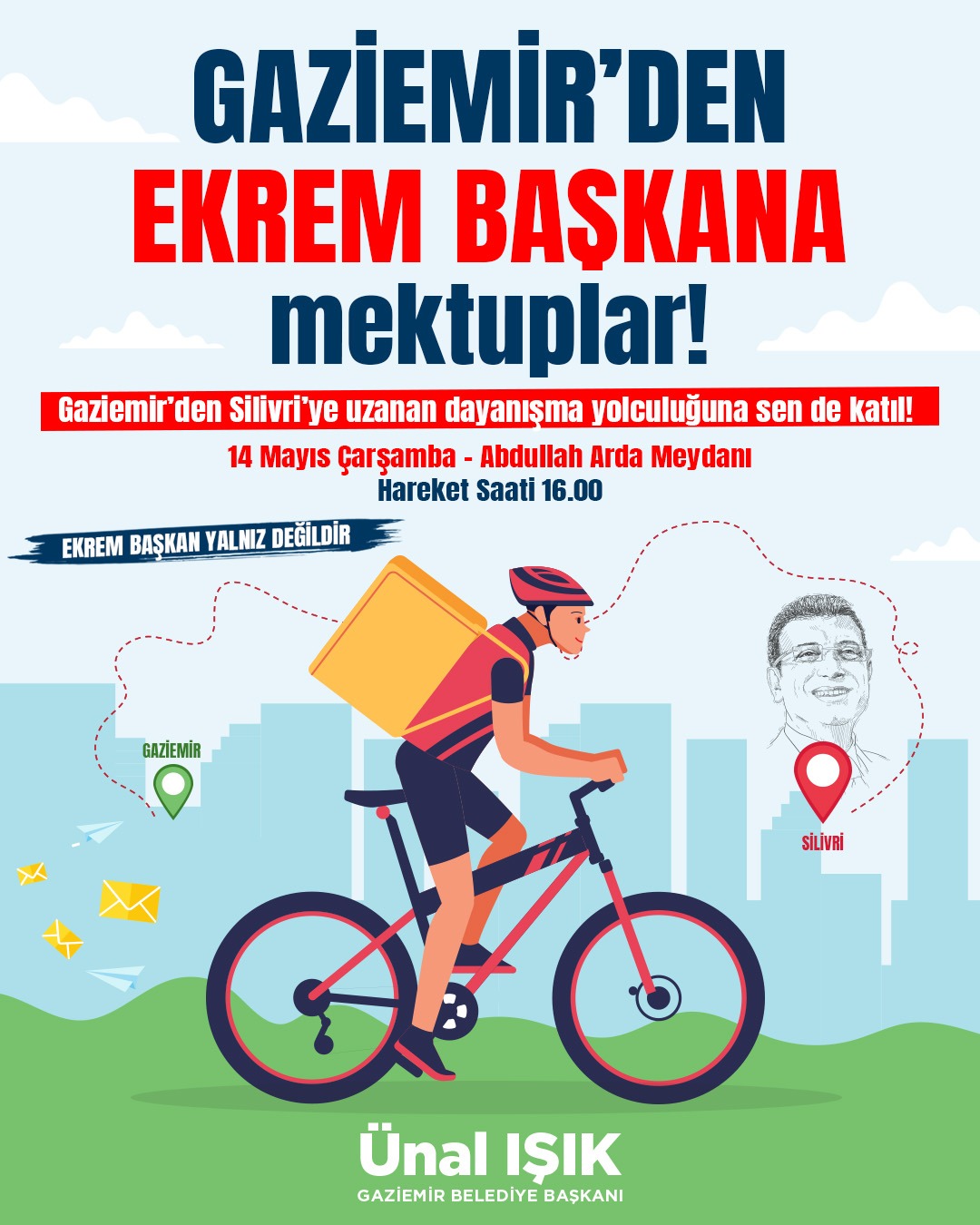 Gaziemir’den Ekrem Başkan’a Mektuplar