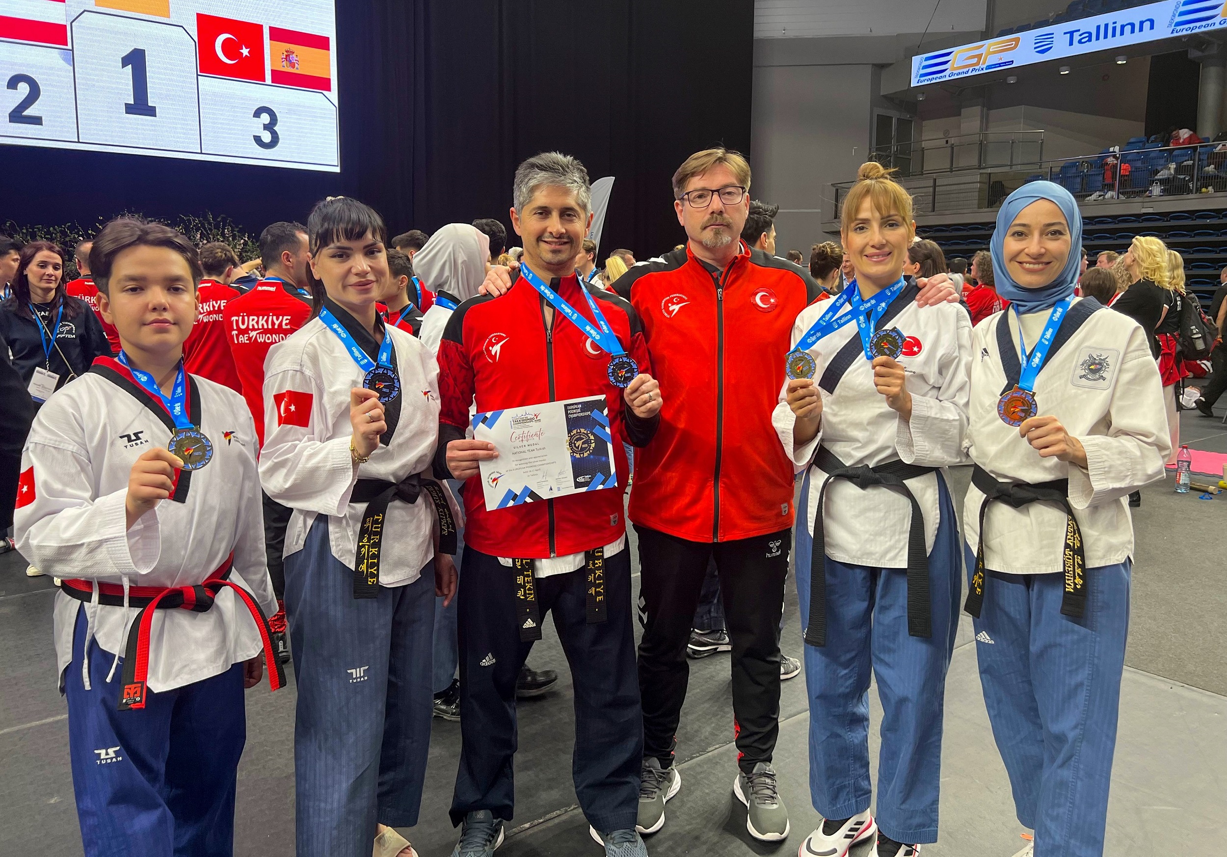 Gaziemir’in Taekwondocuları Avrupa’yı Fethetti (1)